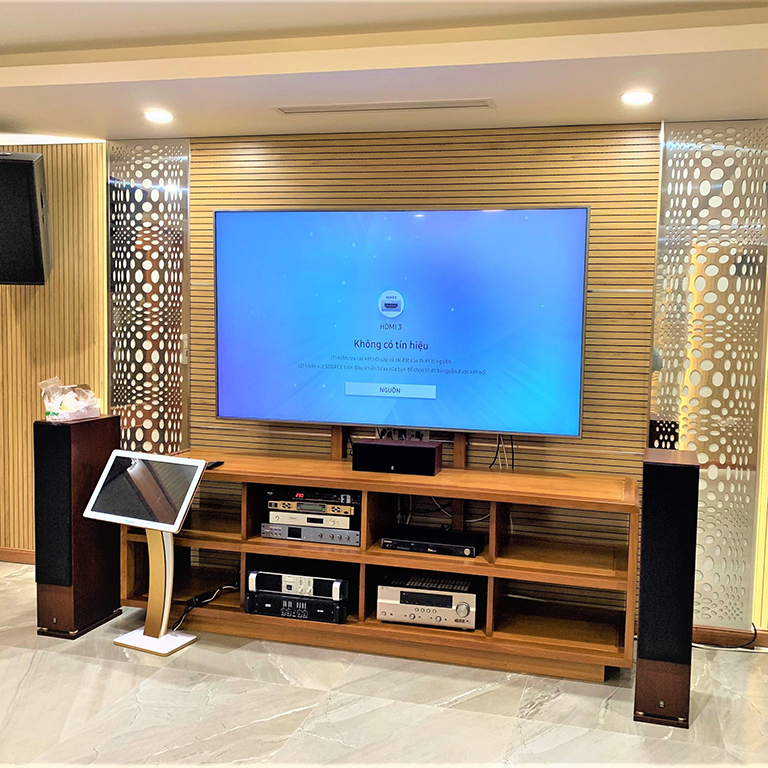 Chuẩn âm thanh gia đình hát karaoke, xem phim và nghe nhạc