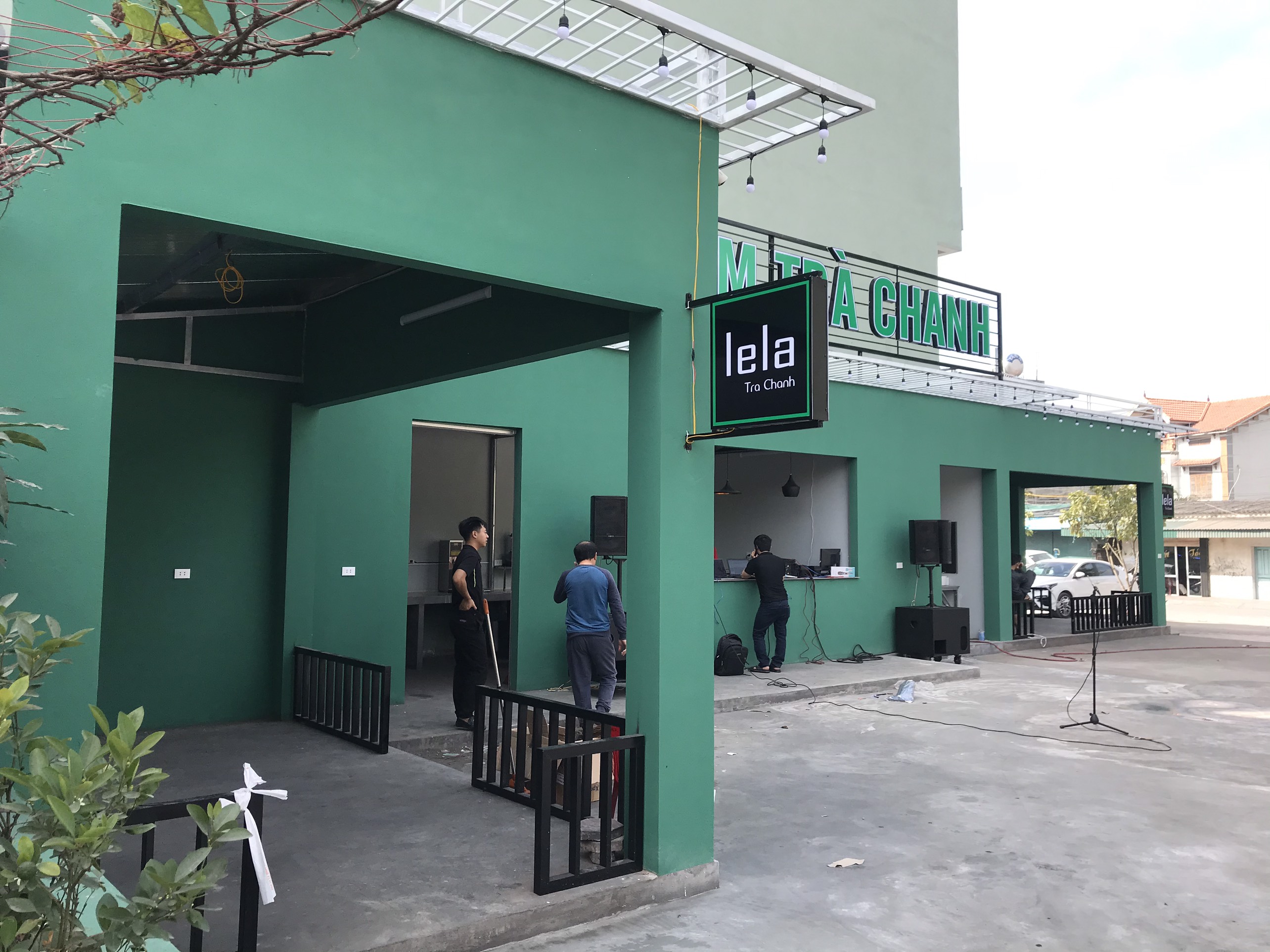 Trà chanh Lê La: dàn loa dành riêng cho không gian ngoài trời
